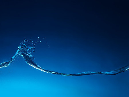 Marine - water, abstract, wave, blue