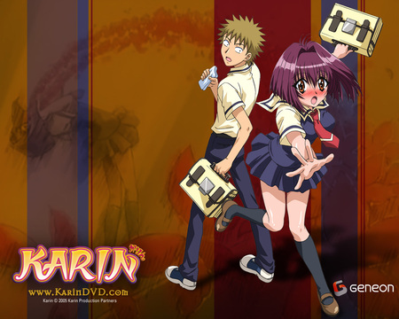 Karin - boy, girl, cute, anime