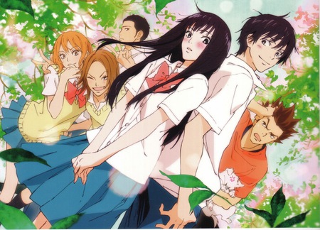 Kimi ni Todoke - Group - schoolgirl, maru-chan, kuronuma sawako, kimi ni todoke