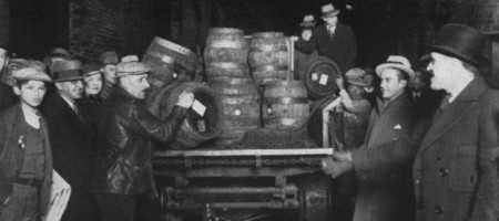 Roll out the barrel - men, prohibition, trunk, liquor, other