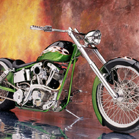harley chopper