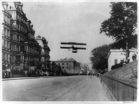 This won't happen again - plane, buildings, landing, road