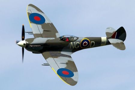 Spitfire Mk 16 - world war two, raf, royal air force, spitfire