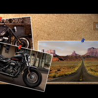 Harley Dream Corkboard