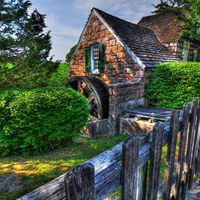 Water mill-HDR