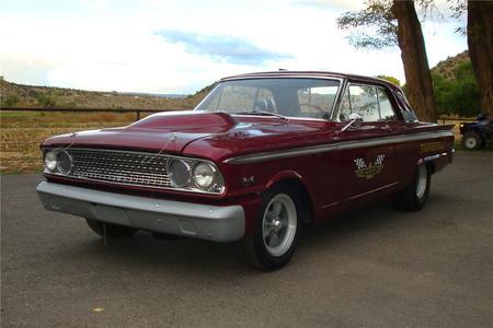 1963 Ford Fairlane - classic, drag car, ford, fairlane