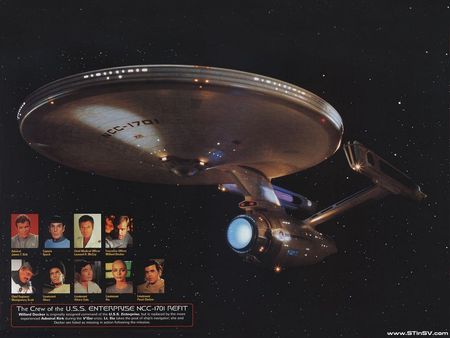 USS Enterprise - star trek, sci-fi, series, movies, space