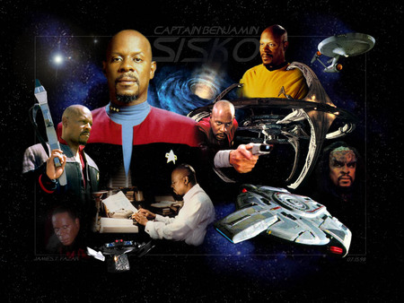 Captain of DS9 - star trek, sci-fi, series, movies, space