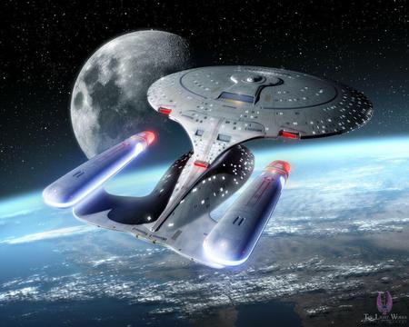 Enterprise 1701 - star trek, sci-fi, space, movies