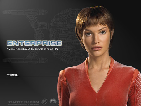 T'pol - Valcan - Enterprise - series, sci-fi, space, star trek