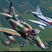 TWO VIETNAM ERA SKYHAWKS