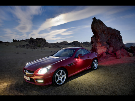 Mercedes Benz SLK Roadster - benz, 2011, slk, roadster