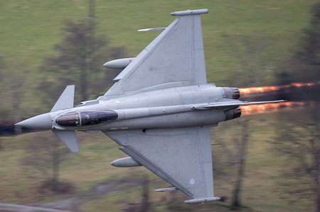 Typhoon - ef2000, air, jet, fighter, plane, typhoon, royal, uk, force, raf