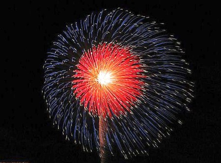 Firework - picture, colors, firework, beautiful