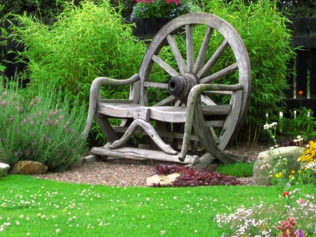 Garden-Chair - picture, beautiful, garden, scotland, chair