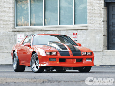 1988 - bowtie, camaro, gm, red