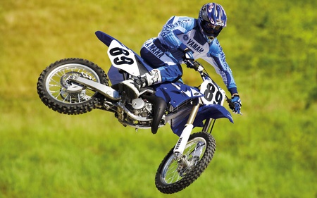 Motocross - crazy, dirt bike, motocross, hd, stunt, yamaha, 1920x1200, race