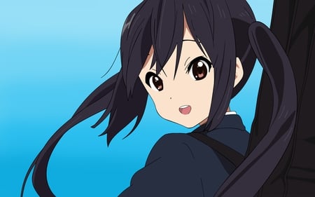 Nakano Azusa - school uniform, nakano azusa, k-on, twin tails, female, anime, cute