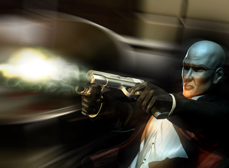 Hitman - game, fantasy, hitman, art