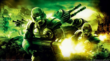 HIGGINS & CONRAD - soldier, ea game, war, command and conquer, hd, weapon, adventure, video game, 1920x1080