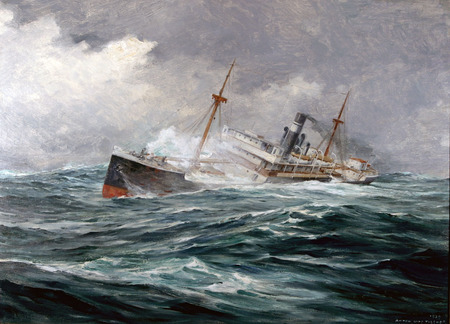 Dangerous Seas - ship, danger, sea, waves, storm