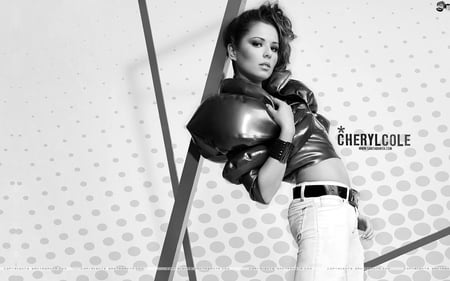 Cheryl Cole Black & White 3 - white, 3, black, cole, cheryl