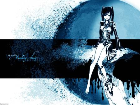 Broken world - girl, broken, anime, d-gray man, world