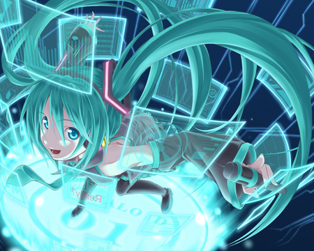 miku having funn - zxc, xzc