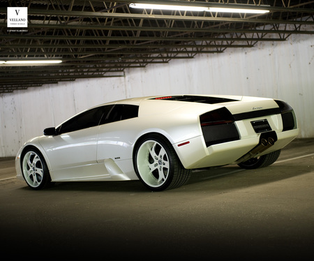 murcielago - white, fast, lambo, super car