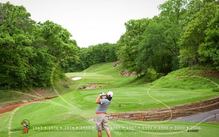 Oklahoma State golf - oklahoma state, golf, cowboys, osu