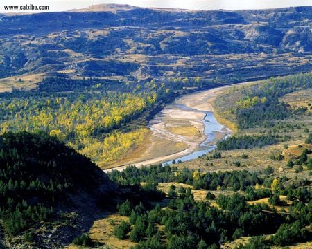 badlands - river, forest, water, nature