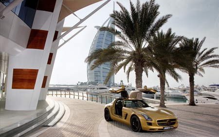 Mercedes Benz - speed, benz, sportcar, 2010, racing, 1920x1200, outside, shiny, style, fast, mercedes, car, design, hd