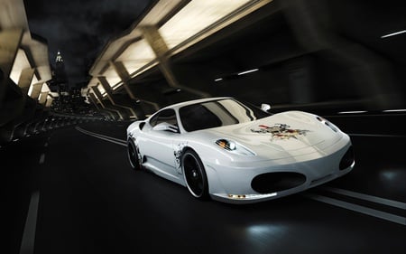 Calavera - style, sportcar, fast, power, design, shiny, super, hd, car, action, ferrari, 1920x1200, speed