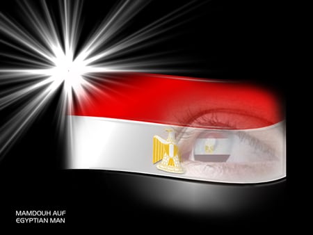 THE RISK - flag, egypt, man, eye, egyptians, lights