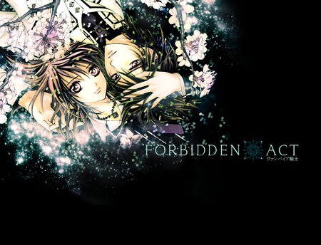 Forbidden Act - love, anime, night, black, vampire knight