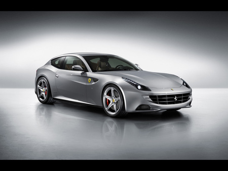 Ferrari FF - 2011, gray, ff, ferrari