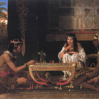 Ancient Egyptian Chess Players