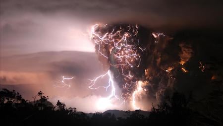 lightening storm - nature, amazing, storm, lightening