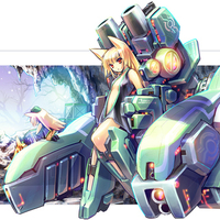 mecha_gir tech_girl