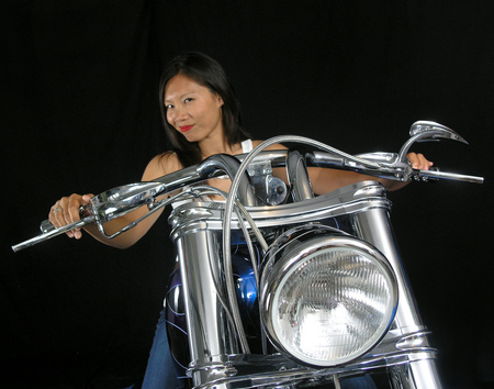 Harley Rider - bike, motorcycle, harley davidson, chopper