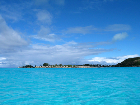 Caribbean Blue - ocean, sea, caribbean, blue