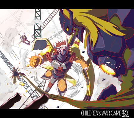 battle 3 - world digimon, monster, battle, wargreymon