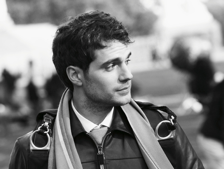 Henry Cavill - handsome, actors, people, british, black and white, henry cavill, celebrity