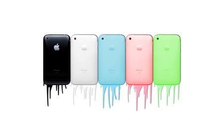 iphones - multicolor, drip, iphones, dripping, 3g