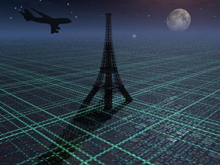 Eiffel Tower - abstract, paris, 3d, architecture, eiffel tower