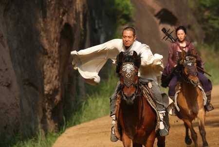 The Forbidden Kingdom - jet li, liu yifei, the forbidden kingdom, jackie chan, collin chou, li bingbing, michael angarano