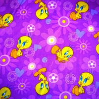 TWEETY ON FABRIC