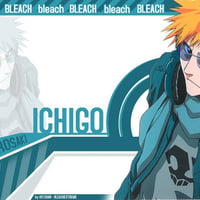 Ichigo Blue Background