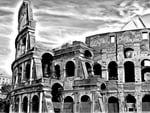 Painting of colosseum