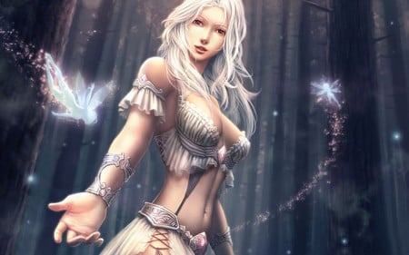 fantasy girl - fairy, girl, fantasy, woman